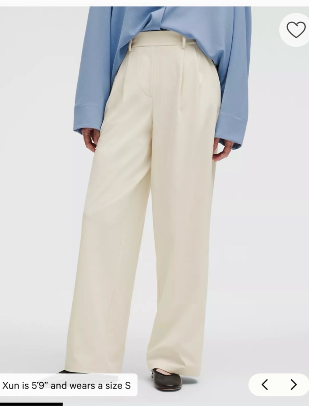 Lululemon Daydrift High-Rise Wide-Leg Trousers *Short NWT